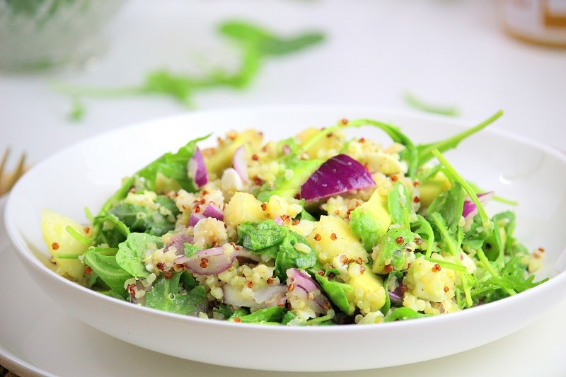 salade végétarienne healthy et facile à faire. Parfaite pour un pique-nique ou une lunch box. 