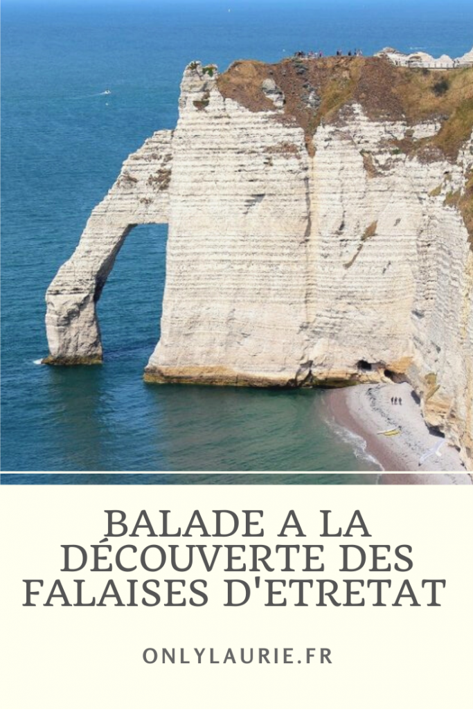 Balade à la découverte des falaises d'Etretat En Normandie. Un superbe endroit à découvrir en France. 