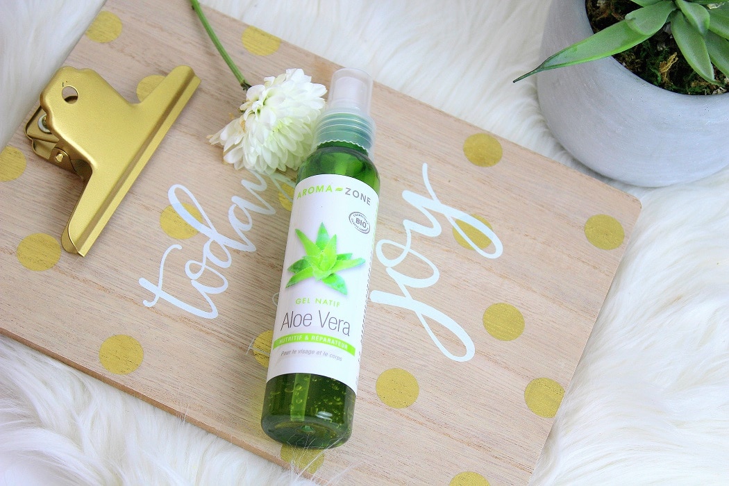 avis gel aloe vera aroma zone