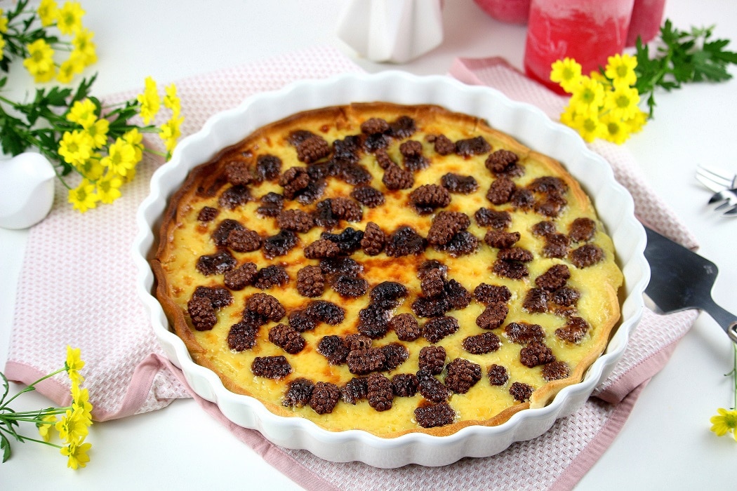tarte chocolat blanc crunchy - only laurie