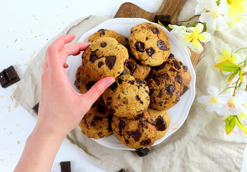 Comment faire des cookies vegan. Une recette gourmande parfaite pour le goûter. 